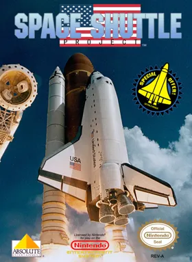 Space Shuttle Project (USA) box cover front